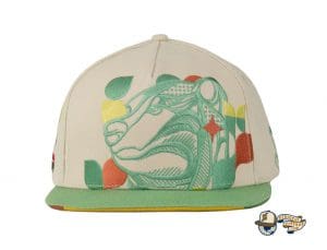 Bombearclat Fitted Hat by Grassroots Brown