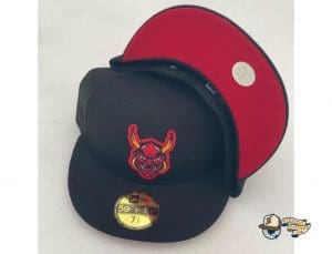 Hannya Mask 59Fifty Fitted Hat by Hayward x The Capologists x New Era Undervisor