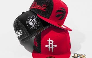 NBA Side City Doodle 59Fifty Fitted Hat Collection by NBA x New Era