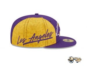 NBA Side City Doodle 59Fifty Fitted Hat Collection by NBA x New Era Side