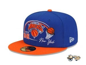 NBA Two-Tone Hoops 59Fifty Fitted Hat Collection by NBA x New Era Left