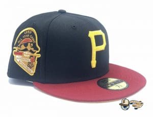 Pittsburgh Pirates 1959 All Star Game Black Red Yellow 59Fifty Fitted Hat by MLB x New Era Right
