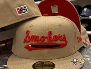 Tampa Bay Smokers 59Fifty Fitted Hat by MiLB x New Era Front