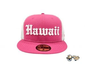 Hawaii Beetroot 59Fifty Fitted Hat by 808allday x New Era Front