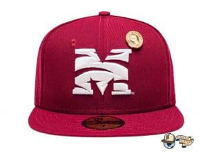 Very Limited HBCU 59Fifty Fitted Hat Collection by Leaders 1354 x New Era Maroon