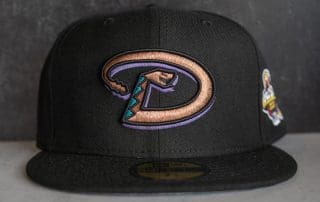Arizona Diamondbacks 2001 World Series Black Grey 59Fifty Fitted Hat by MLB x New Era