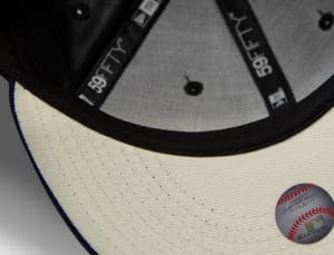 Collegiate Black Suede 59Fifty Fitted Hat by Voak x New Era Bottom