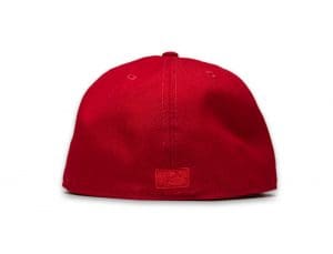 Fear Of God Red White 59Fifty Fitted Hat by Fear Of God x New Era Back