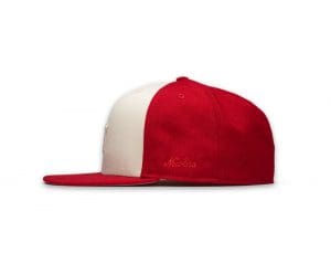 Fear Of God Red White 59Fifty Fitted Hat by Fear Of God x New Era Side