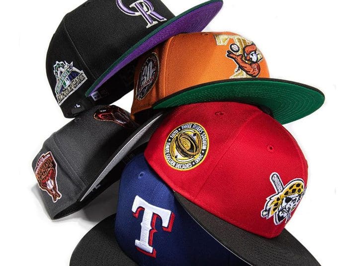 Hat Club Exclusive MLB Two-Tone Variety Pack 59Fifty Fitted Hat Collection by MLB x New Era