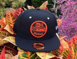 Hawaii Flagship Black Orange 59Fifty Fitted Hat by 808allday x New Era Front