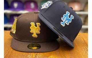 JustFitteds Exclusive New York Mets Custom March 2022 59Fifty Fitted Hat Collection by MLB x New Era