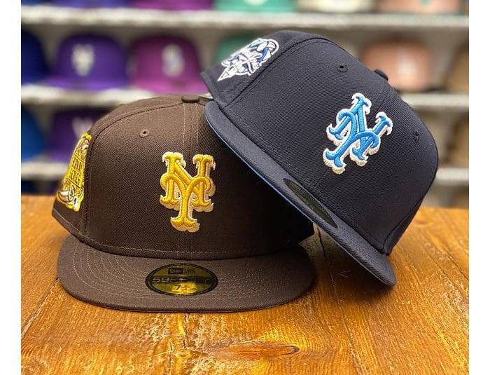 JustFitteds Exclusive New York Mets Custom March 2022 59Fifty Fitted Hat Collection by MLB x New Era