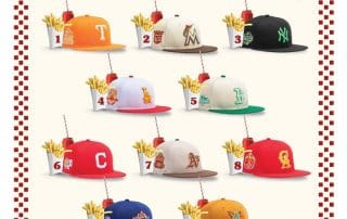 MLB Burger Pack 59Fifty Fitted Hat Collection by MLB x New Era