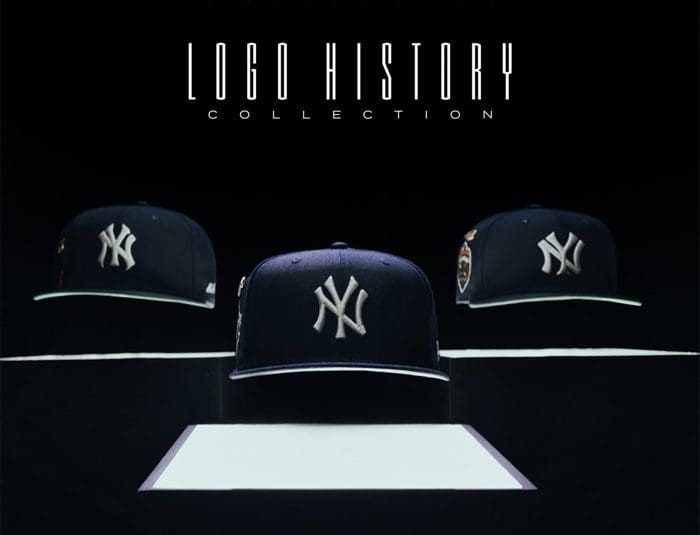 MLB Logo History 2022 59Fifty Fitted Hat Collection by MLB x New 