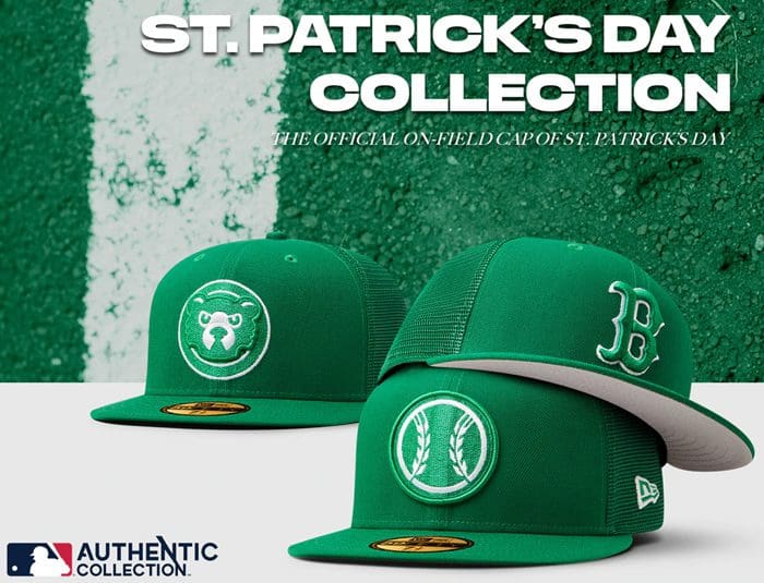 MLB St. Patrick's Day 2022 59Fifty Fitted Hat Collection by MLB x New Era