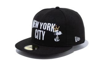 Peanuts New York City Joe Cool Crown 59Fifty Fitted Hat by Peanuts x New Era