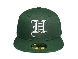 Pride Cilantro White 59Fifty Fitted Hat by Fitted Hawaii x New Era