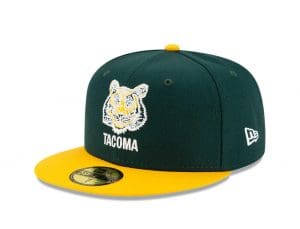 Tacoma Rainiers Tigers 59Fifty Fitted Hat by MiLB x New Era Left