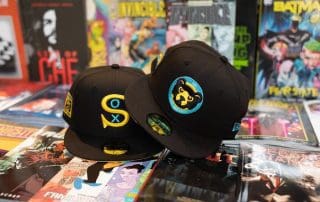 Cubs and White Sox Comic Book-Inspired 59Fifty Fitted Hat Collection by MLB x New Era Front