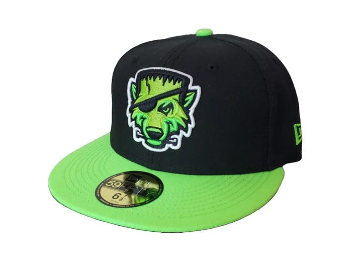 Erie SeaWolves NEC Frankenwolf 59Fifty Fitted Hat by MiLB x New Era