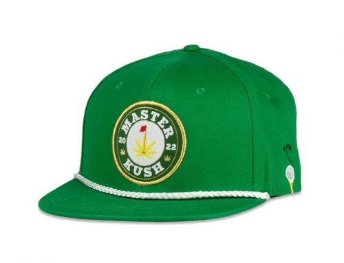 Master Kush Tourney Green Fitted Hat by Grassroots