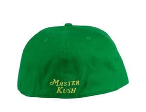 Master Kush Tourney Green Fitted Hat by Grassroots Back