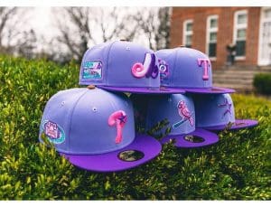 MLB Bunny Hop 59Fifty Fitted Hat Collection by MLB x New Era Patch