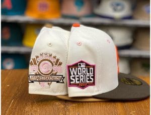 MLB Chrome Double Drop 59Fifty Fitted Hat Collection by MLB x New Era Patch