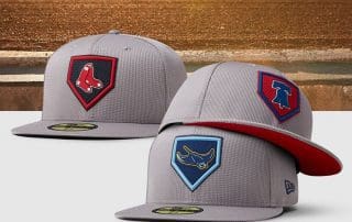 MLB Clubhouse 2022 Gray 59Fifty Fitted Hat Collection by MLB x New Era