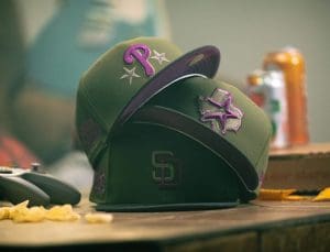 MLB Mossy Haze 59Fifty Fitted Hat Collection by MLB x New Era Front