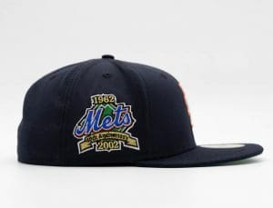 New York Mets 40th Anniversary 59Fifty Fitted Hat by MLB x New Era Side