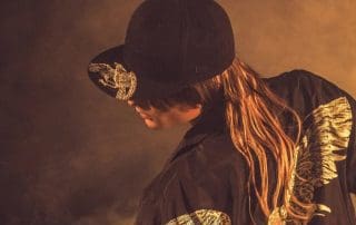 Yohji Yamamoto S22 Crow Signature Logo 59Fifty Fitted Hat by Yohji Yamamoto x New Era