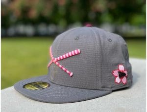 Crossed Bats Logo Sakura 2022 59Fifty Fitted Hat by JustFitteds x New Era