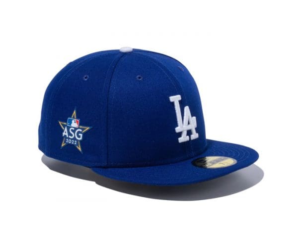 Casquette New Era MLB Los Angeles Dodgers All-Star Game 2022 - Satin Bleu Taille 7 3/4