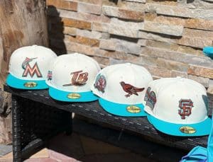 MLB Miami South Beach 59Fifty Fitted Hat Collection by MLB x New Era