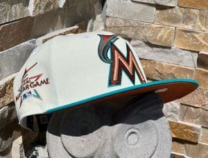 MLB Miami South Beach 59Fifty Fitted Hat Collection by MLB x New Era Marlins