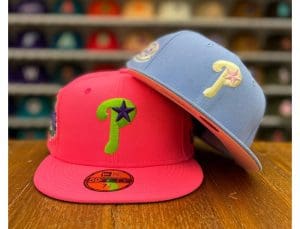 Philadelphia Phillies Double Drop May 2022 59Fifty Fitted Hat Collection by MLB x New Era