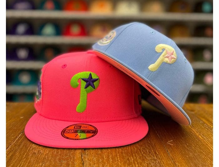 Philadelphia Phillies Double Drop May 2022 59Fifty Fitted Hat Collection by  MLB x New Era