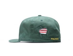 Always Ready Olive 59Fifty Fitted Hat by Politics x New Era Back