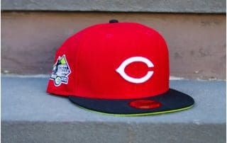 Cincinnati Reds 2002 Red Black Kiwi 59Fifty Fitted Hat by MLB x New Era