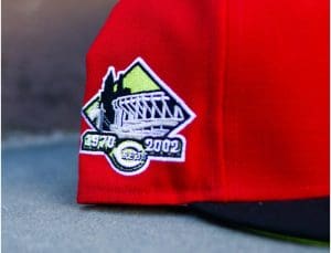 Cincinnati Reds 2002 Red Black Kiwi 59Fifty Fitted Hat by MLB x New Era Patch