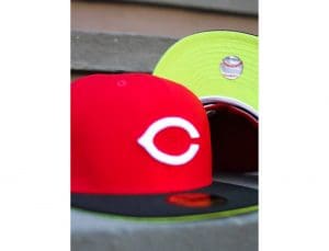 Cincinnati Reds 2002 Red Black Kiwi 59Fifty Fitted Hat by MLB x New Era Undervisor