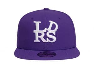 LDRS OG Grape Orange 59Fifty Fitted Hat by Leaders 1354 x New Era Front