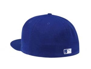 Los Angeles Dodgers 60th Anniversary Glacier Blue Paisley 59Fifty Fitted Hat by MLB x New Era Back