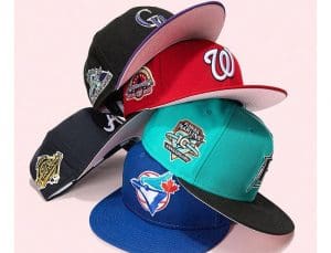 MLB Pink Bottom June 2022 59Fifty Fitted Hat Collection by MLB x New Era