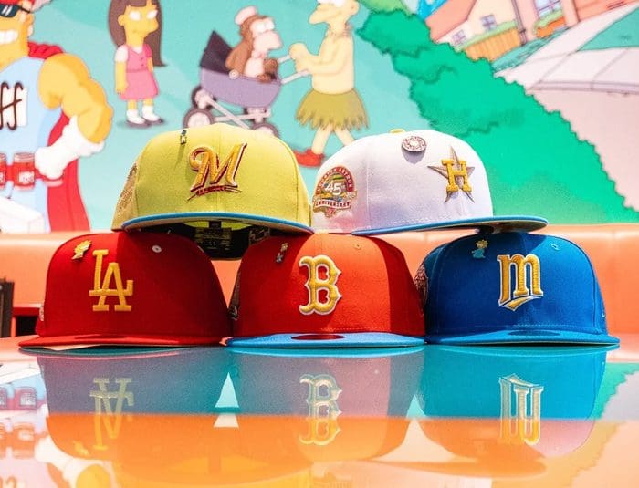 MLB The Simpsons Pack 59Fifty Fitted Hat Collection by MLB x New Era
