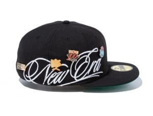 New Era Logo 2022 59Fifty Fitted Hat Collection by New Era Side