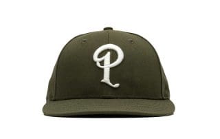 Politics Olive Chrome Low Profile 59Fifty Fitted Hat by Politics x New Era