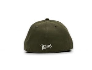 Politics Olive Chrome Low Profile 59Fifty Fitted Hat by Politics x New Era Back